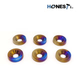 GR5 Titanium M6 Countersunk Head Washers 10Pcs