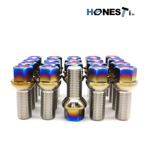 HTI M14 28mm Ball Seat(R14) Titanium Lug Bolts Series