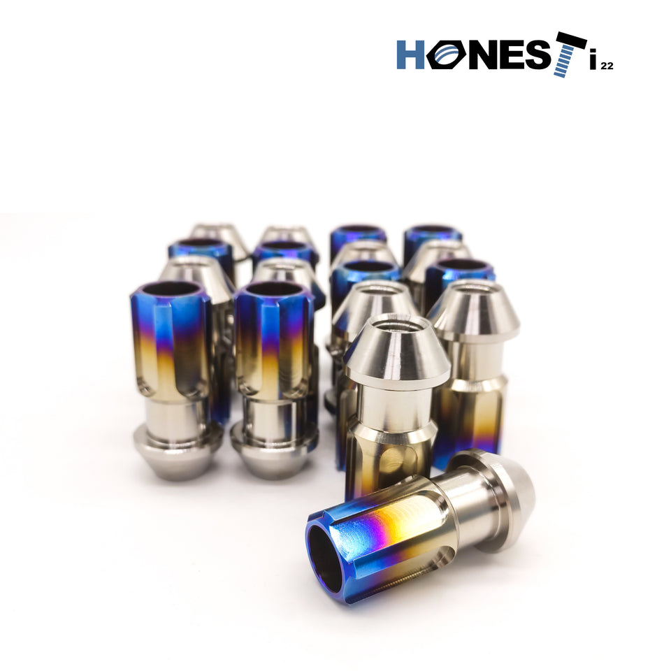 HTI M12 48mm Anti-Theft Titanium Lug Nuts Series