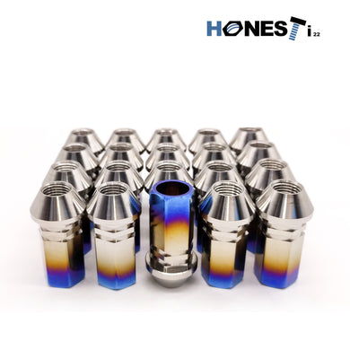 M12x1.25px45L Cone Seat Special Type Open End Lug Nuts 20pcs/Kit