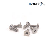 M5x15mm Universal Plum Blossom Steering Wheel Screw 6Pcs/Kit