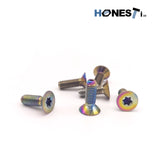M5x15mm Universal Plum Blossom Steering Wheel Screw 6Pcs/Kit